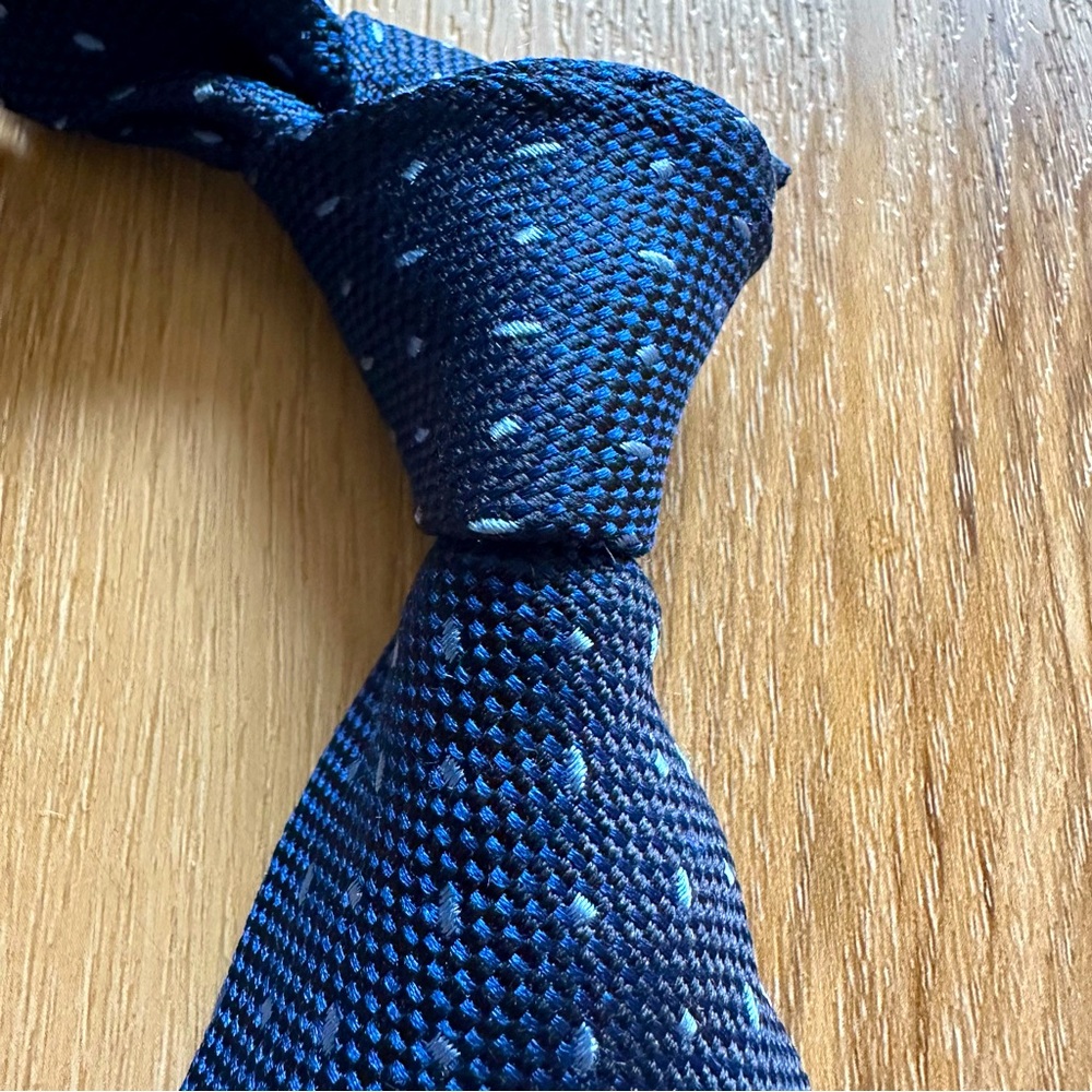 Dunhill Blue Patterned Tie